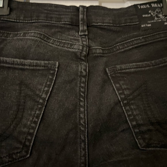 True Religion jeans; light black. Only worn one time. - Picture 9 of 9